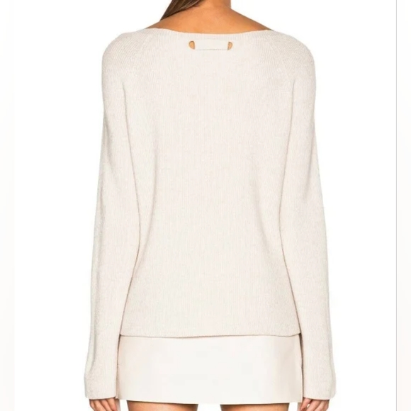Cream Beige Helmut Lang sweater sz XS - Picture 2 of 8